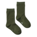 Nature Baby Organic Wool Rib Socks - Thyme