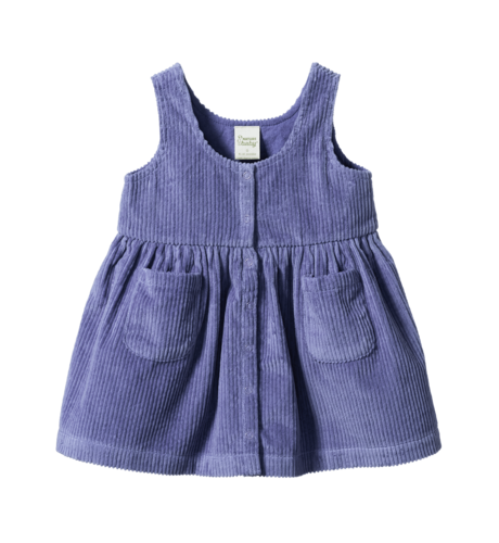 Nature Baby Amelia Pinafore - Heron