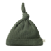 Nature Baby Merino Wool Knotted Beanie Pointelle - Thyme