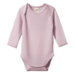 Nature Baby Merino Wool L/S Bodysuit Pointelle - Lilac