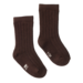 Nature Baby Organic Cotton Rib Socks - Pinecone