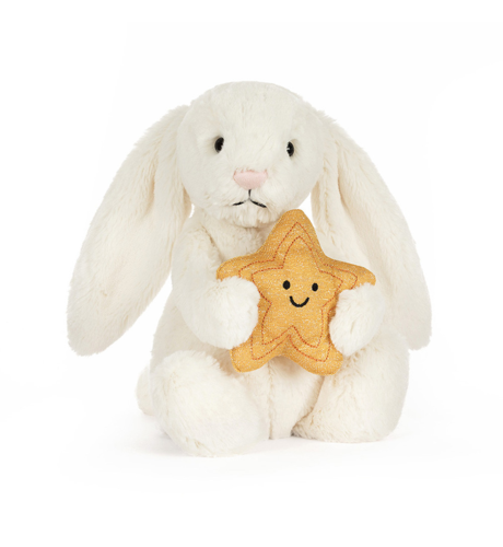 Jellycat Cream Bunny With Star (pre-order, stock due 27 March)