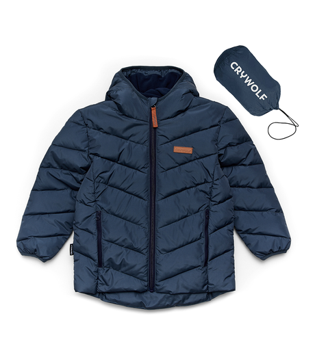 Crywolf Eco-Puffer Indigo