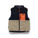 Crywolf Reversible Yeti Vest Ash Colourblock