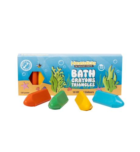Honeysticks Bath Crayon Triangles