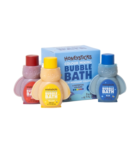 Honey Sticks Bubble Bath Colour Mixing 3pk