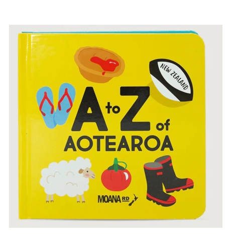 A-Z Of Aotearoa Board Book