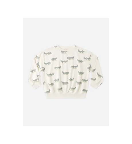 Rylee + Cru Relaxed Sweatshirt - Alligators