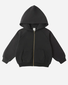 Rylee + Cru Zip Raglan Hoodie - Black