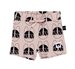 French Shades Sporty Shorts-Rose Dust