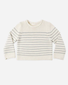 Rylee + Cru Jacques Sweater - Sea Green Stripe