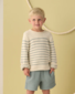 Rylee + Cru Jacques Sweater - Sea Green Stripe