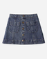 Rylee + Cru Denver Mini Skirt - Navy Teen