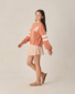 Rylee + Cru Pier Sweatshirt - Poppy - Teen