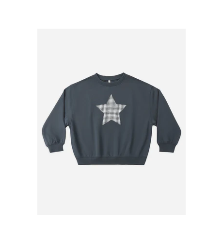 Rylee + Cru Pier Sweatshirt - Navy - Teen