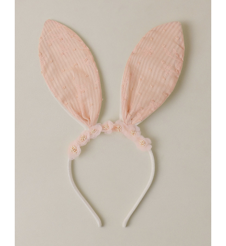 Noralee Bunny Headband - Petal