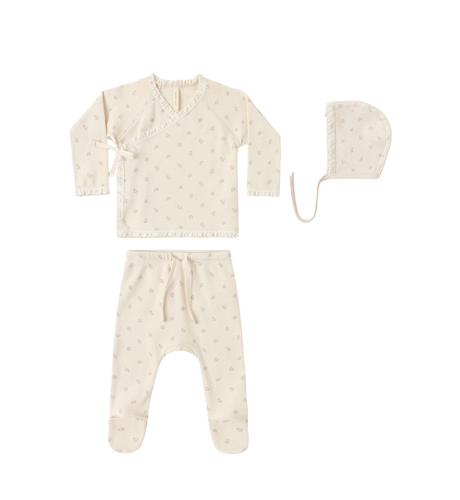Quincy Mae Take Home Set - Mauve Ditsy