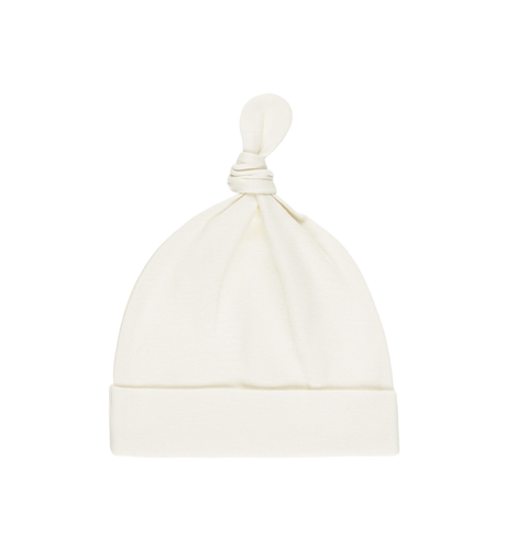 Quincy Mae Knotted Baby Hat - Natural