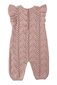 Quincy Mae Mira Knit Romper - Mauve
