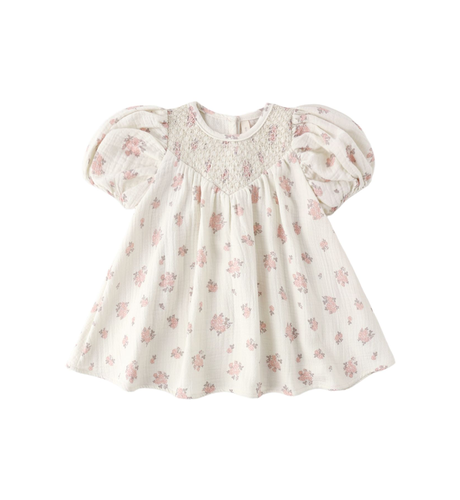 Quincy Mae Carina Dress - Garden Rose