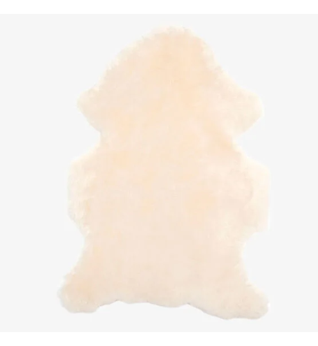 Emu Sheepskin Baby Rug - Natural