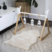 Emu Sheepskin Baby Rug - Natural
