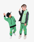 Band Of Boys Green Bolt Track Pants