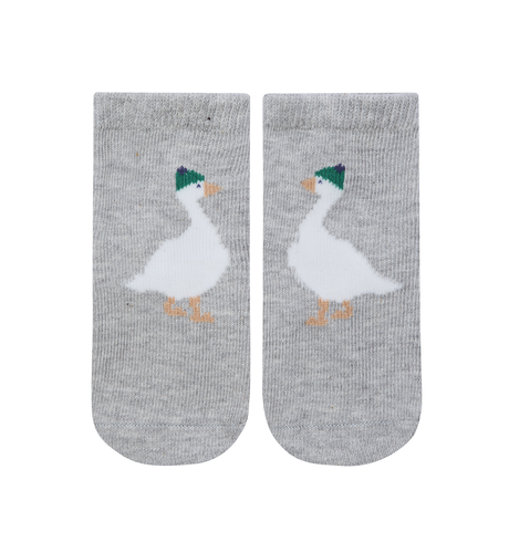 Toshi Organic Socks Ankle Jacquard - Lucie Goosie
