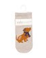 Toshi Organic Socks Ankle Jacquard - Puppy Dog