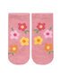 Toshi Organic Socks Ankle Jacquard - Rosie Posie