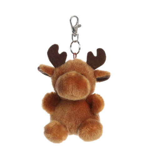 Cinnamon Moose Palm Pals Clip