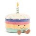 Jellycat Amuseables Rainbow Birthday Cake (pre-order, stock due 17 April)