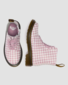 Dr Martens 1460 Pascal 8 Eye Boot - White+Dusty rose