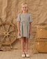 Rylee + Cru Rose Dress - Wavy Stripe