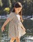 Rylee + Cru Rose Dress - Wavy Stripe