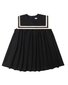 Rylee + Cru Sailor Dress - Black