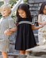Rylee + Cru Sailor Dress - Black