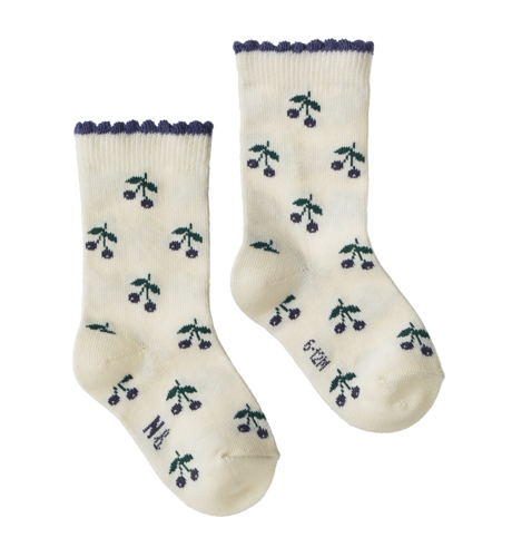 Nature Baby Organic Cotton Socks - Winter Berries