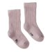 Nature Baby Organic Cotton Rib Socks - Lilac