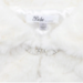 Bebe Faux Fur Petal Jacket - Ivory