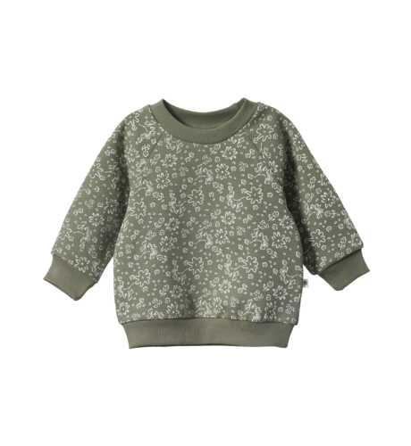 Nature Baby Emerson Sweater - Bloomsbury Nettle Print