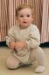 Nature Baby Willow Bodysuit Muslin - Bloomsbury Print