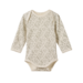 Nature Baby L/S Bodysuit - Petite Bloomsbury Print
