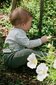 Nature Baby L/S Bodysuit - Petite Bloomsbury Print
