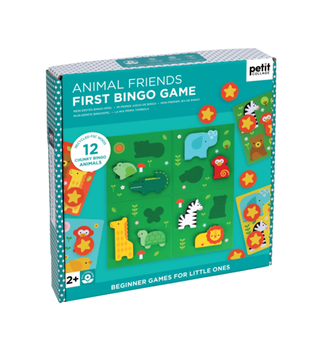 Petit Collage First Bingo Game - Animal Friends