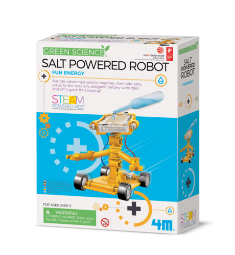 Salt-Powered Robot