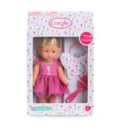 Corolle 20cm Mini Rosy Fairy set 3+