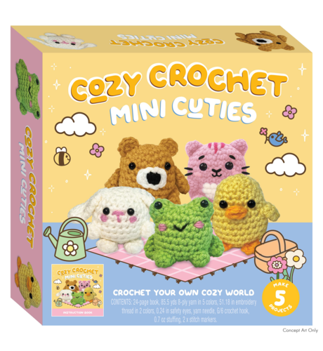 Cozy Crochet Mini Cuties 5pc