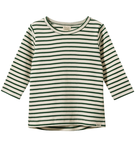Nature Baby L/S River Tee - Eden Sailor Stripe