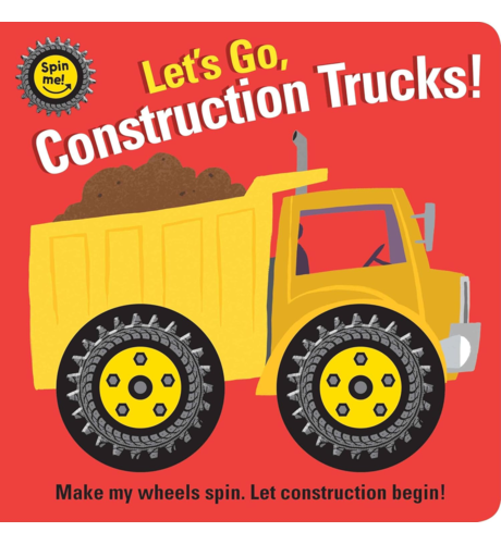 Spin Me Lets Go Construction Trucks